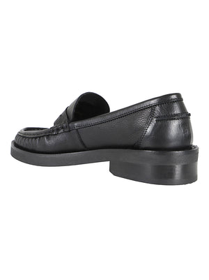 MOCASSINO DONNA NADYA - STEVE MADDEN SMSNADYA BLA BLACK LEATHER STEVE MADDEN