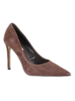 SCARPA DONNA CON TACCO THRIVE - STEVE MADDEN SMSTHRIVE 205 BROWN SUED STEVE MADDEN