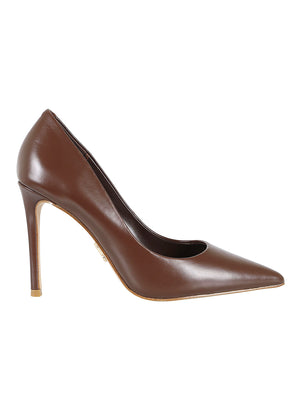 SCARPA DONNA CON TACCO THRIVE - STEVE MADDEN SMSTHRIVE 207 BROWN LEAT STEVE MADDEN