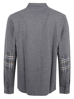 POLO UOMO CONTRAST - SUN68<BR/> A46106 47 Grigio scuro SUN68