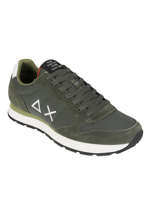SNEAKERS UOMO TOM SOLID - SUN68 BZ46101 74 MILITARE SCURO SUN68