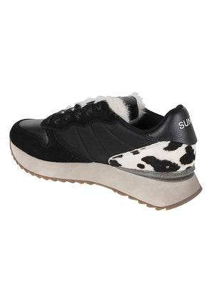 SNEAKERS DONNA STARGIRL ANIMALIER - SUN68 BZ46224 11 Nero SUN68