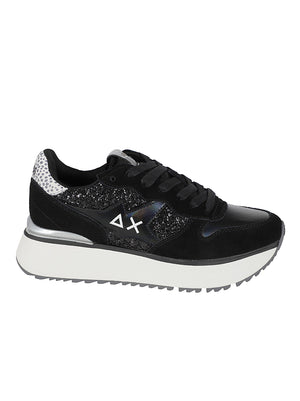 SNEAKERS DONNA BIG STARGIRLGLITTER -SUN68<BR/> BZ46230 11 Nero SUN68