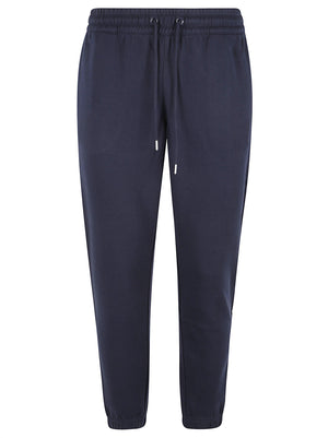 PANTALONI JOGGING UOMO BASIC - SUN68 <BR/> F46135 07 NAVY BLUE SUN68