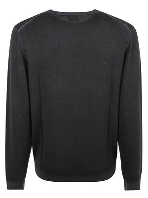 MAGLIONE GIROCOLLO UOMO VINTAGE DYED - SUN68 K46129 11 Nero SUN68