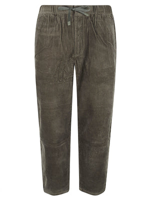 PANTALONI CHINO UOMO CORDUROY - SUN68 P46105 74 MILITARE SCURO SUN68