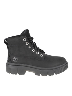 STIVALETTO DONNA GREYFIELD MID LACE UP - TIMBERLAND TB0A5RNG 0011 Black TIMBERLAND