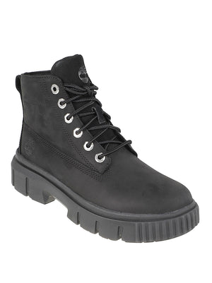 STIVALETTO DONNA GREYFIELD MID LACE UP - TIMBERLAND TB0A5RNG 0011 Black TIMBERLAND