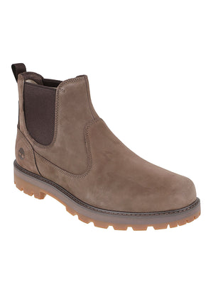 STIVALETTO UOMO BRITTON ROAD CHELSEA - TIMBERLAND TB0A6A4W EM51 MEDIUM BROWN NUBUCK TIMBERLAND