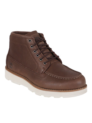 SCARPA UOMO BRITTON MILLS MID - TIMBERLAND<BR/> TB0A6CEP W011 DARK BROWN FULL GRAIN TIMBERLAND
