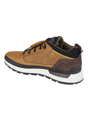 SCARPA SPORTIVA UOMO FIELD TREKKER LOW - TIMBERLAND TB0A6DKN EM51 MEDIUM BROWN NUBUCK TIMBERLAND