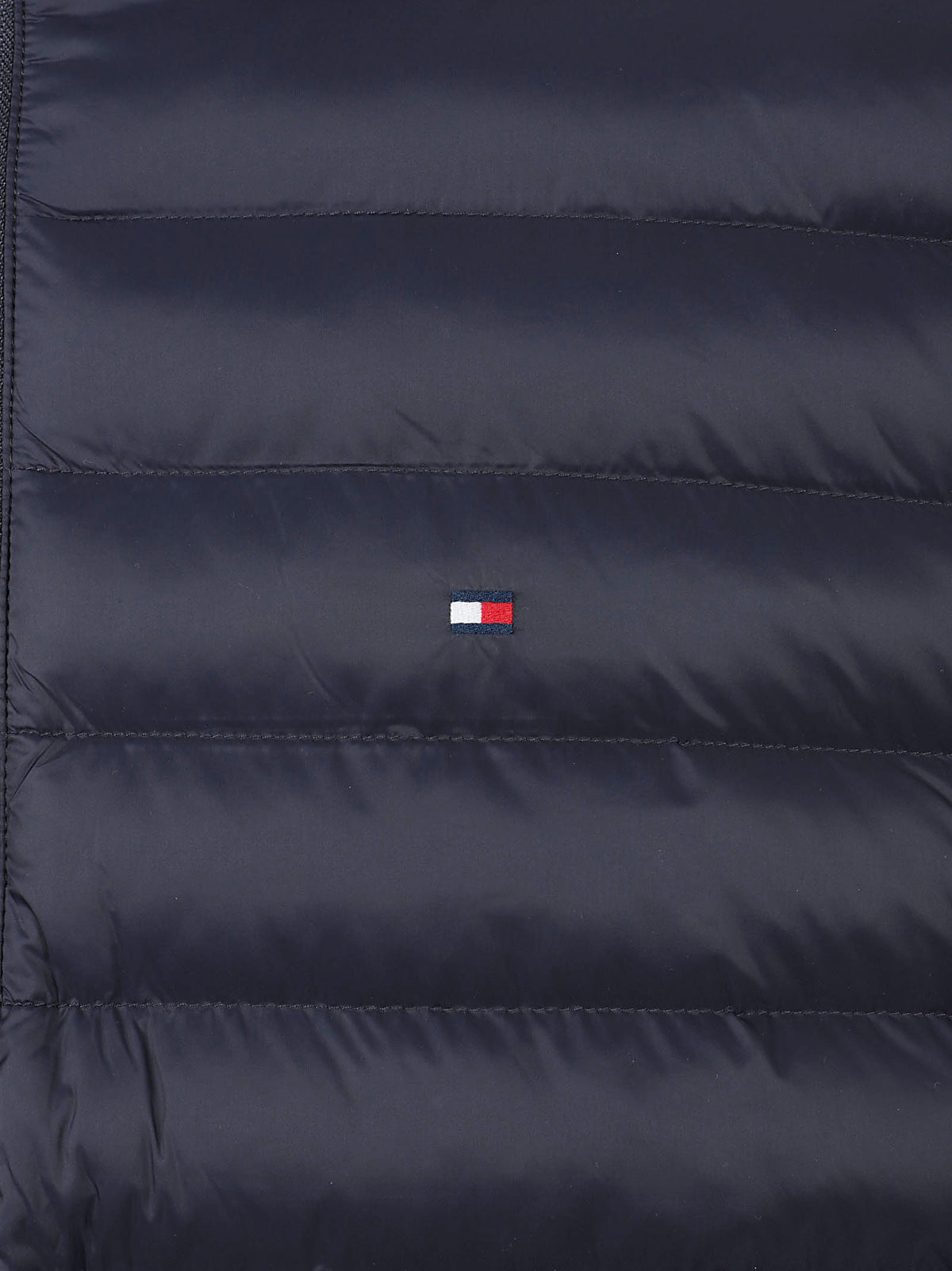 GIACCA UOMO MIX MEDIA ESS RWB STAND COLLAR - TOMMY HILFIGER MW0MW41329 DW5 NAVY BLUE TOMMY 1 LINEA