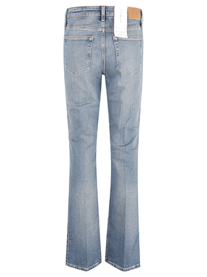 JEANS DONNA SKYE MID RISE BOOTCUT - TOMMY HILFIGER<BR/> WW0WW52183 1A8 OCEAN TOMMY 1 LINEA