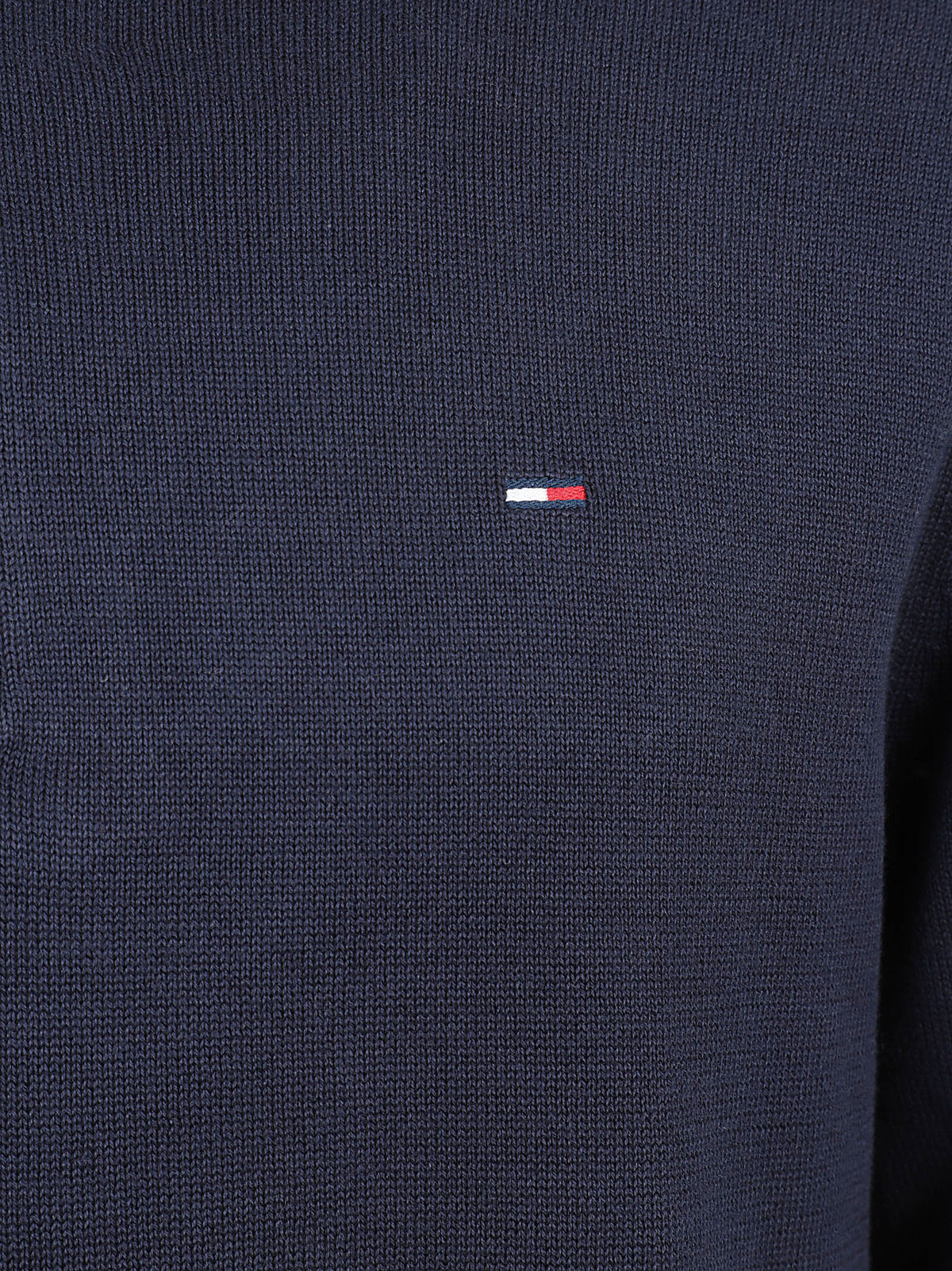 MAGLIONE UOMO SLIM ESS LIGHT 1/4 ZIP - TOMMY JEANS DM0DM21654 C1G DARK NIGHT NAVY TOMMY HILFIGER