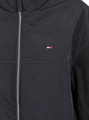 GIACCA DONNA IMBOTTITA TJW PADDED HIGH NECK - TOMMY JEANS <BR/> DW0DW22908 BDS Black TOMMY HILFIGER