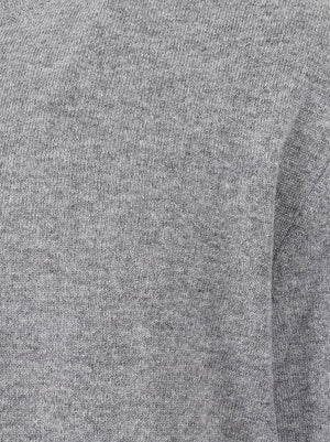 MAGLIONE UOMO GIROCOLLO LAMBSWOOL CREWNECK - WOOLRICH<BR/> CFWOKN2063MRUF5094 185 Medium grey melange WOOLRICH