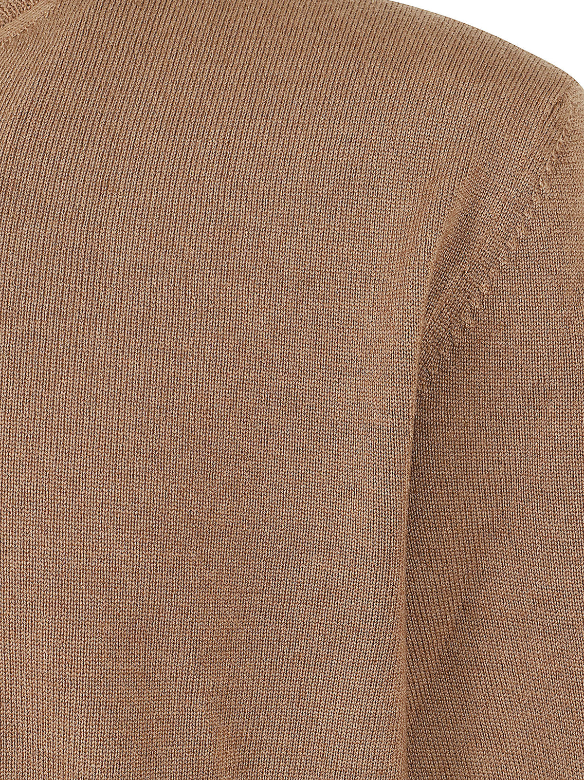 MAGLIONE UOMO GIROCOLLO LAMBSWOOL CREWNECK - WOOLRICH CFWOKN2091MRUF5111 7446 BISON WOOLRICH