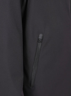 GIACCA UOMO CON CAPPUCCIO SOFT SHELL PACIFIC - WOOLRICH <BR/> CFWOOU1047MBUT3496 100 Black WOOLRICH
