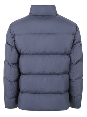 GIACCA UOMO PIUMINO CLOUDE EAGLE - WOOLRICH CFWOOU2086MBUT2635 3989 MELTON BLUE WOOLRICH