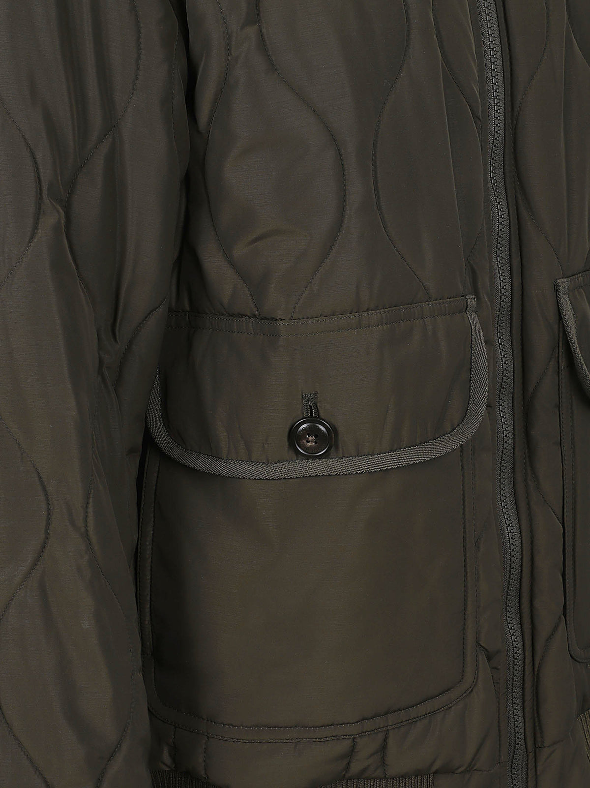 GIACCA BOMBER UOMO ONION QUILTED - WOOLRICH <BR/> CFWOOU2195MRUT5429 614 Dark Green WOOLRICH