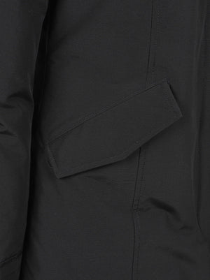 GIACCA DONNA ARCTIC RACCOON PARKA - WOOLRICH CFWWOU0538FBUT0001 BLK Black WOOLRICH