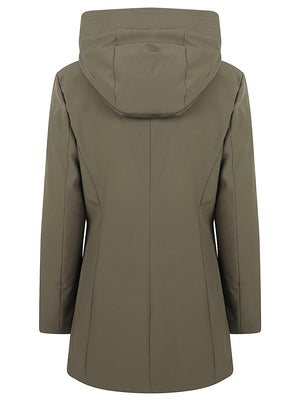 GIACCA PARKA DONNA NEW FIRTH DOWN - WOOLRICH<BR/> CFWWOU2045FBUT3496 614 Dark Green WOOLRICH
