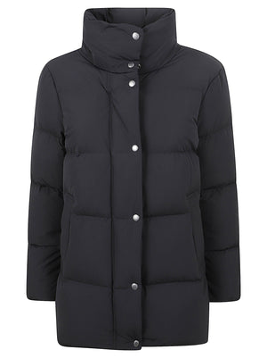 GIACCA LUNGA DONNA MADISON COAT - WOOLRICH<BR/> CFWWOU2228FRUT3107 100 Black WOOLRICH