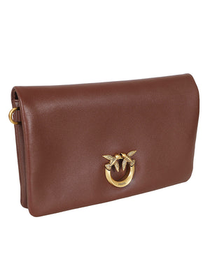 Borsa donna 106023 A0QOR49Q BURGUNDY WINE-ANTIQUE GOLD PINKO