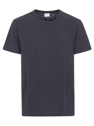 MAGLIETTA UOMO MANICA CORTA T36123 07 NAVY BLUE SUN68
