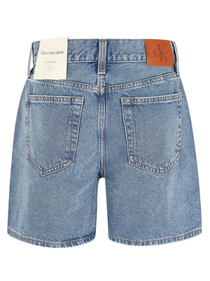 Pantaloncino donna LV047F676G 21R BLUE CAROLINE CALVIN KLEIN