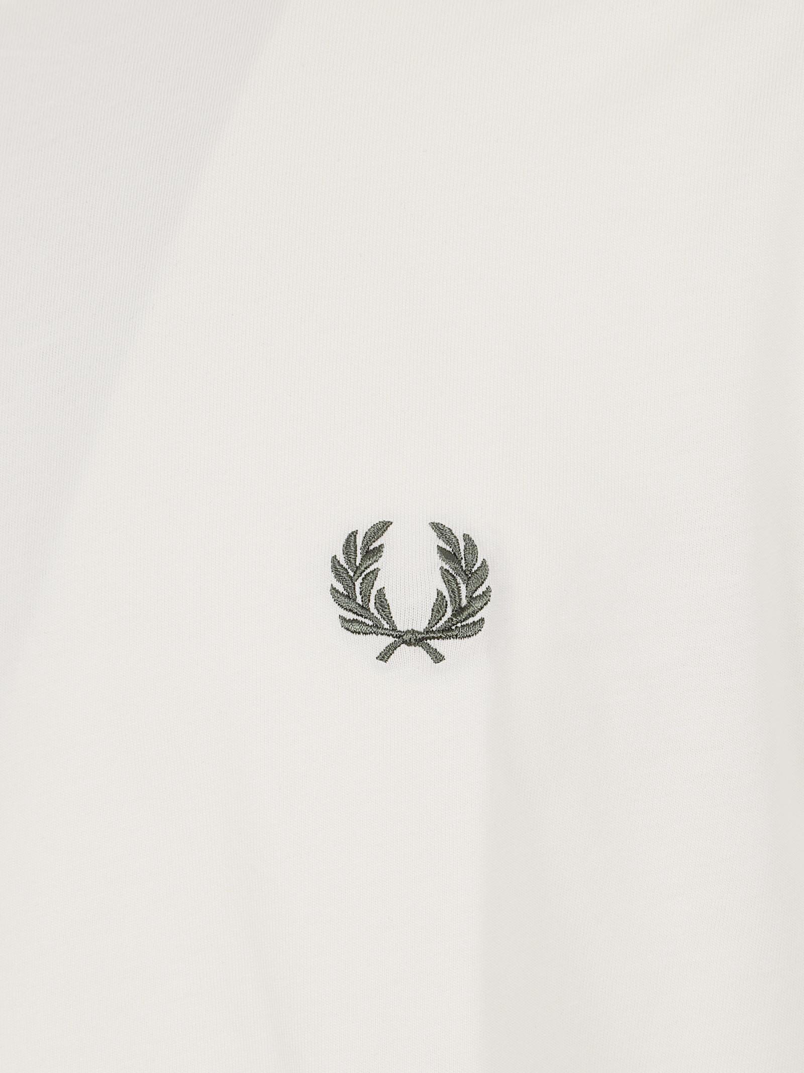 Maglia uomo a maniche corte FPM3519 91B Ecru FRED PERRY