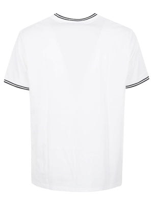 Maglia uomo manica corta FPM1588V 100 White FRED PERRY