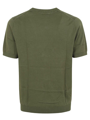 MAGLIETTA UOMO MANICA CORTA K36105 37 Verde scuro SUN68
