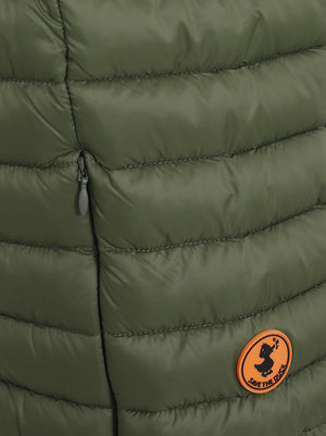 Smanicato uomo<BR/> D82410M GIGA0150012 Dusty Olive SAVE THE DUCK