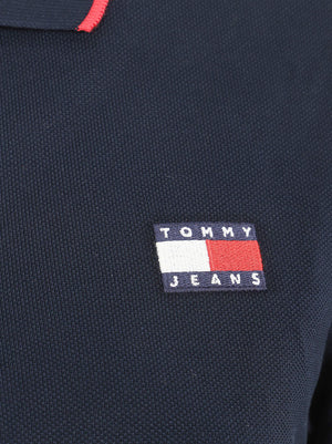Polo donna DW0DW21363 0GZ DARK NIGHT NAVY TOMMY HILFIGER