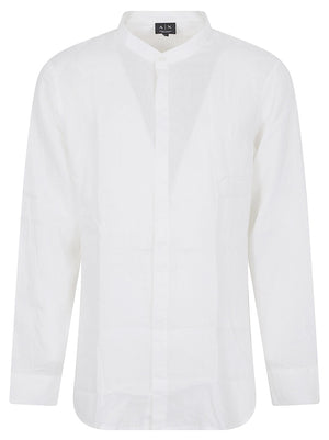 Camicia uomo XM001222 AF14619U0001 White ARMANI EXCHANGE