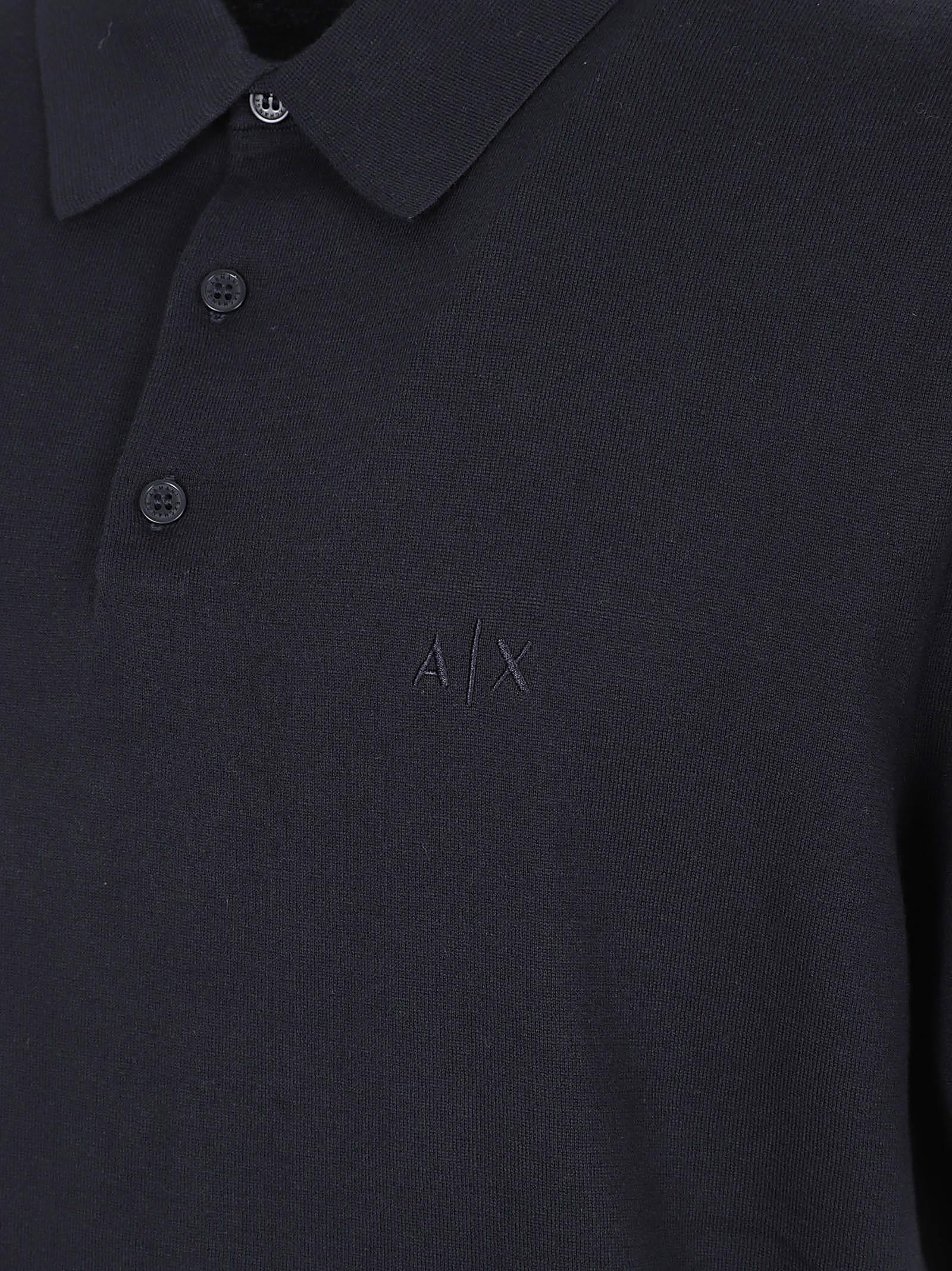 Polo uomo 8NZF5D ZM3JZ1510 NAVY ARMANI EXCHANGE