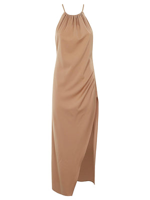 Abito donna AB4204 LIGHT COFFE LIGHT COFFE SILENCE