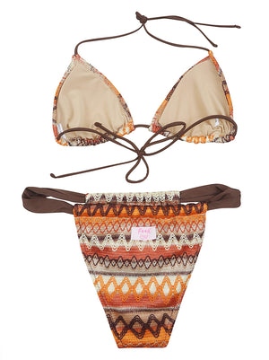 Costume donna FC26-SW0300BN BROWN F**K