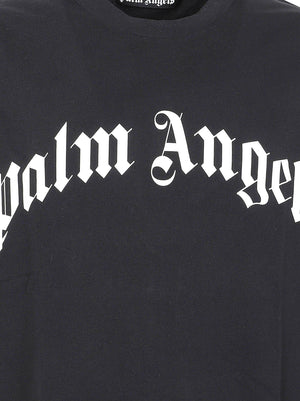 Maglietta uomo manica corta PMAA109S26JER00G 1003 BLACK-OFF WHITE PALM ANGELS