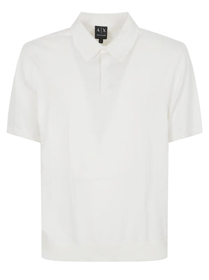 Polo uomo 8NZF5D ZM3JZ1116 OFF WHITE ARMANI EXCHANGE