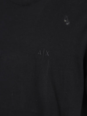 Maglia a maniche corte 8NZM5C ZM3JZ1200 Black ARMANI EXCHANGE
