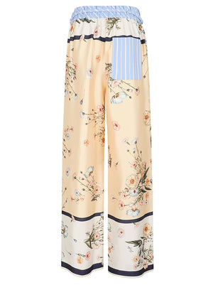 Pantalone donna WA6358T2555 P9546 BLU STR LIU.JO