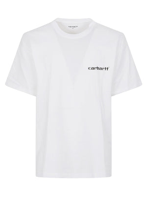 MAGLIETTA UOMO MANICA CORTA I036012 WHITE CARHARTT