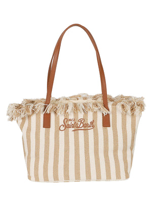 Borsa donna CITY BAG MID FRINGE 01763L HB STRIPES 19 EMB MC 2