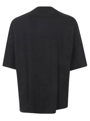 Maglietta uomo manica corta<BR/> PMAA10BS26JER004 1060 BLACK-BROWN PALM ANGELS