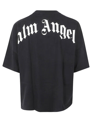 Maglietta uomo manica corta<BR/> PMAA10BS26JER007 1003 BLACK-OFF WHITE PALM ANGELS