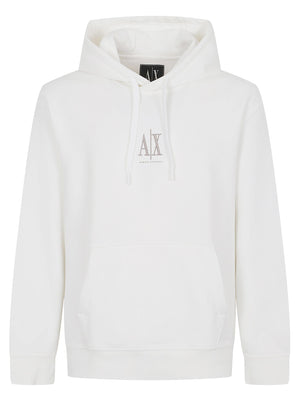 Felpa uomo XM000369 AF10818U0009 OFF WHITE ARMANI EXCHANGE
