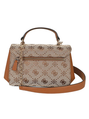 Borsa donna HWJP9902200 LTL LATTE LOGO GUESS