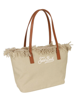 Borsa donna CITY BAG MID FRINGE 01741L CANVAS 11 EMB MC 2